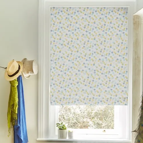 Celebrate Pastel Deluxe Roman Blinds
