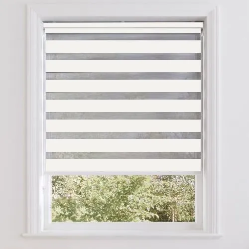 Beam Oatmeal Day & Night Roller Blinds