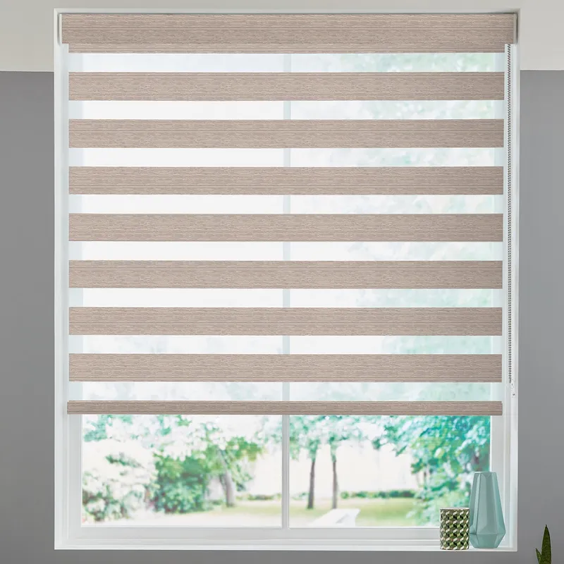 Nura Made To Measure Day Night Blind Ash