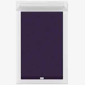 Deluxe Plain Purple Perfect Fit Roller Blind