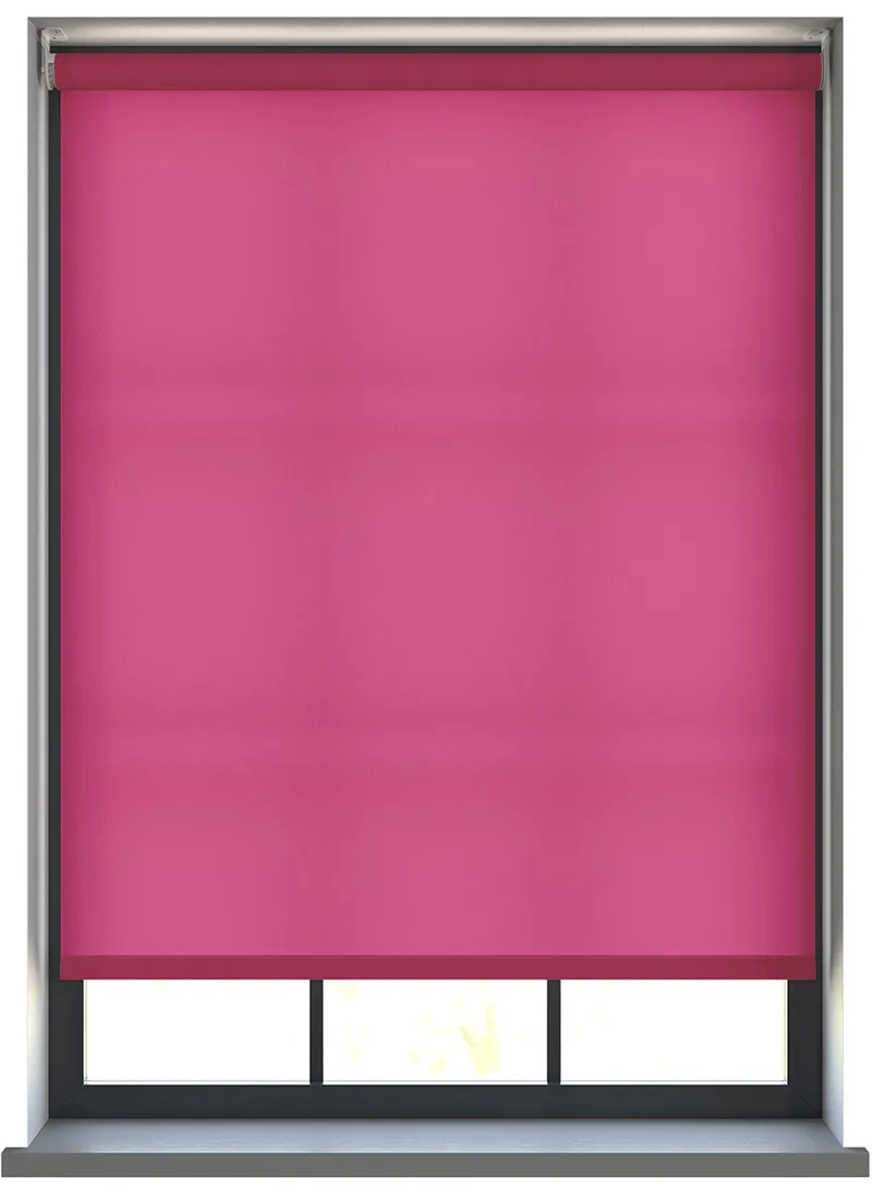 Burst Vibrant Pink Roller Blind