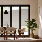 Bifold Adapt Duoluxe Dove Pleated Blind
