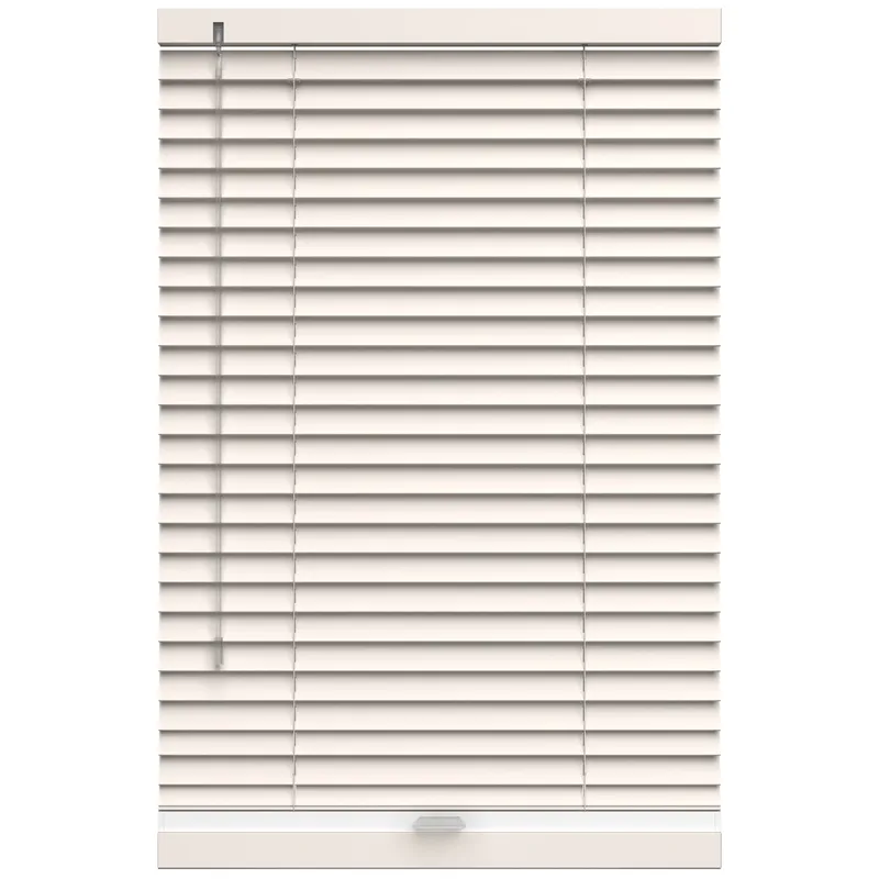 Quickstick Tradechoice Ivory Cream Real Wood Blinds Uk