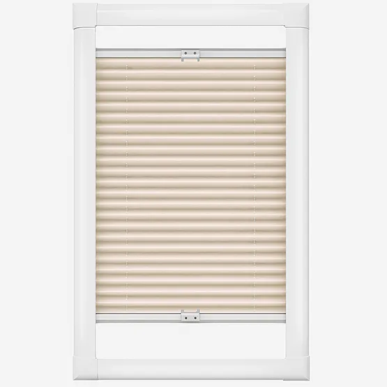 Dresden Cream Perfect Fit Pleated Blind