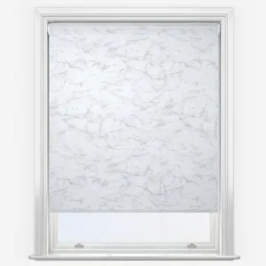 Marble Silver Roller Blind
