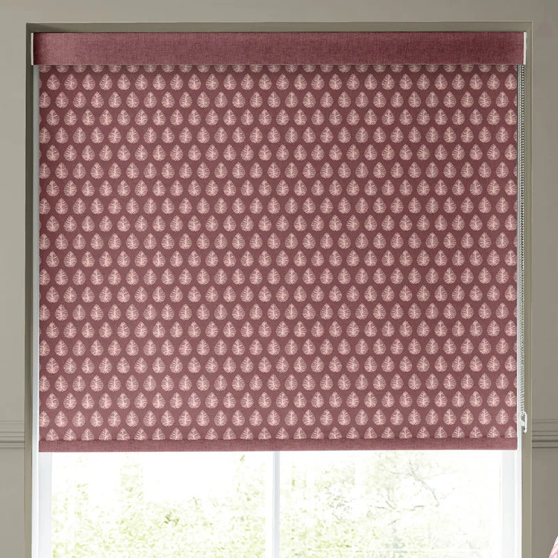 Emily Bond Jaipur Translucent Made To Measure Roller Blind Raspberry