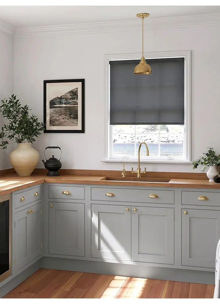 Pompeii Grey Daylight Roller Blind
