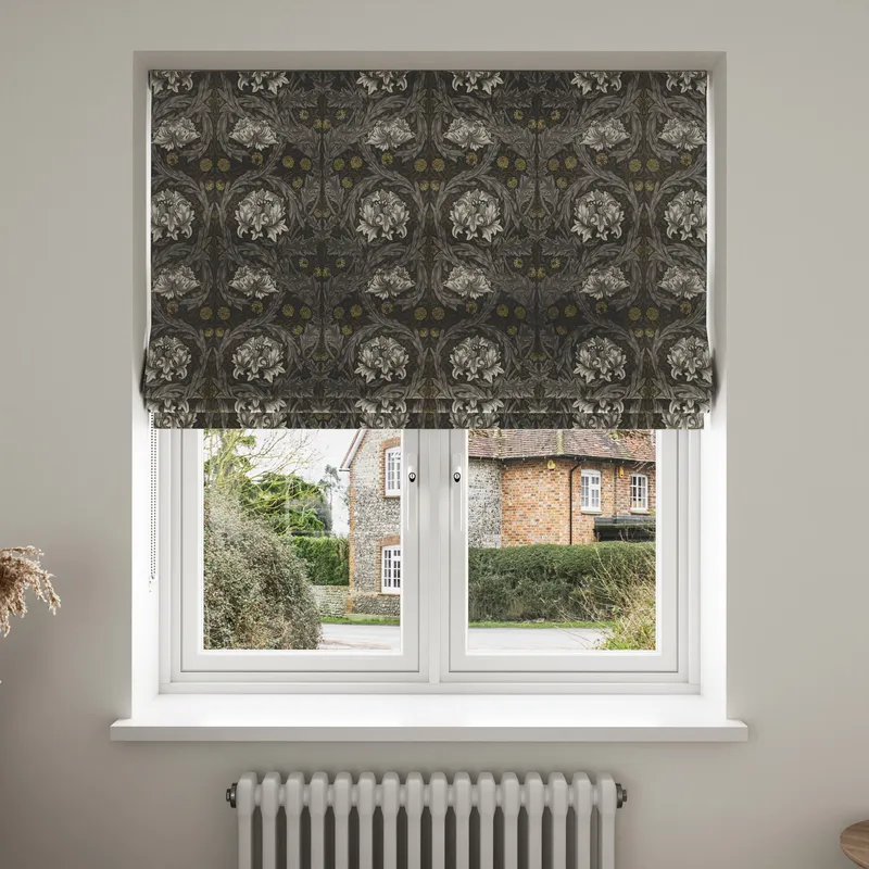 William Morris At Home African Marigold Velvet Iron Blinds Uk