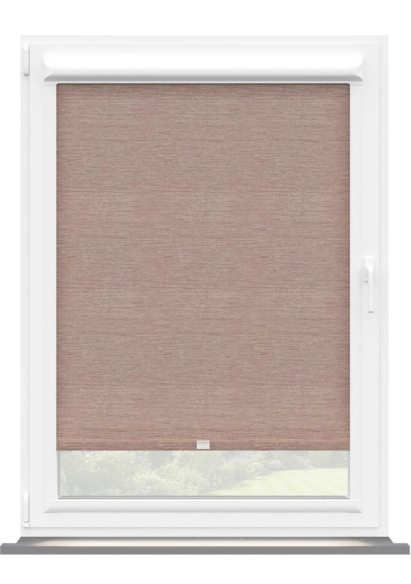 Coral Tweed Perfect Fit Roller Blind