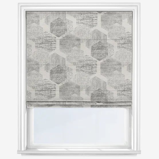 Moret Slate Grey Roman Blind