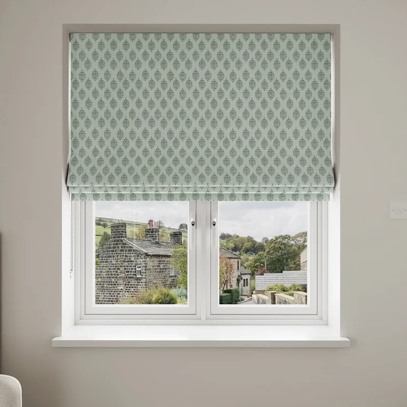 Laura Ashley Gower Eucalyptus Blinds Uk