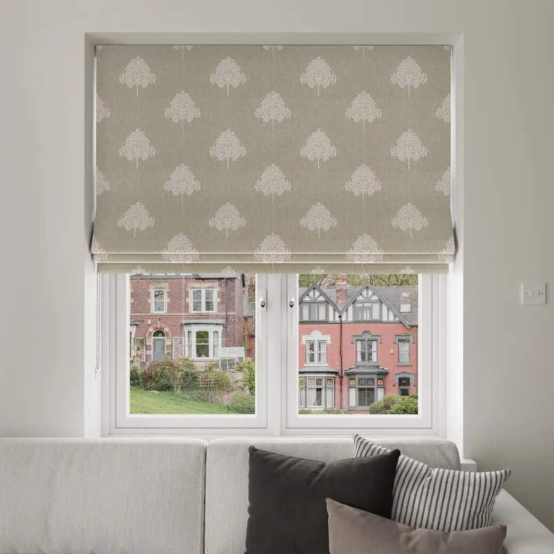 William Morris At Home Marigold Tree Embroidery Linen Blinds Uk