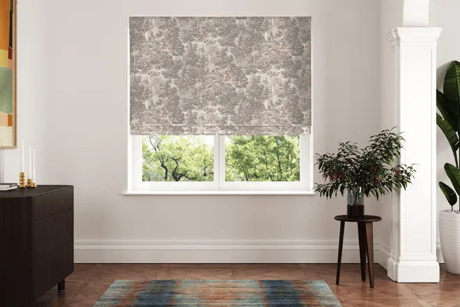 Ted Baker Landscape Linen - Designer Roman Blind