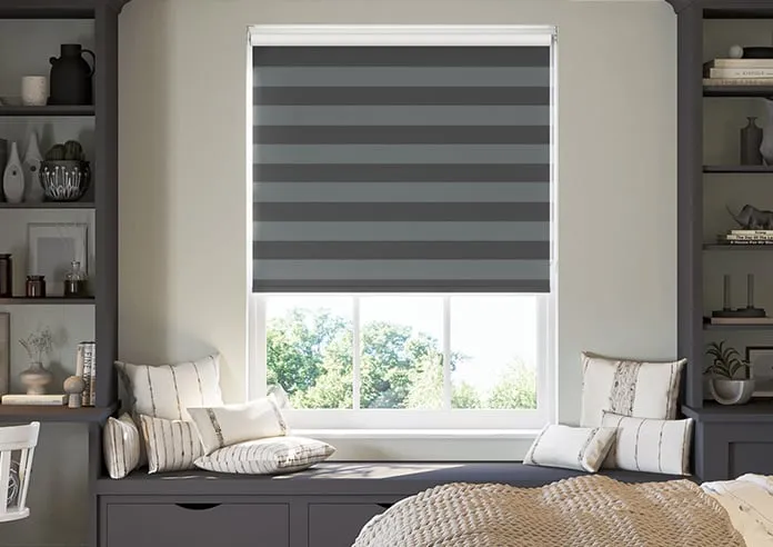 Regal (Blackout) Lead Grey - Roller Blind