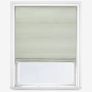 Soft Pistachio Green Roman Blind