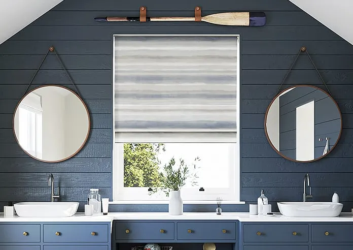 Ombre Velvet Neutral - Roman Blind