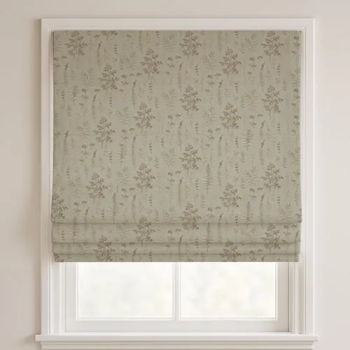 Felicity Silver Birch Deluxe Roman Blinds