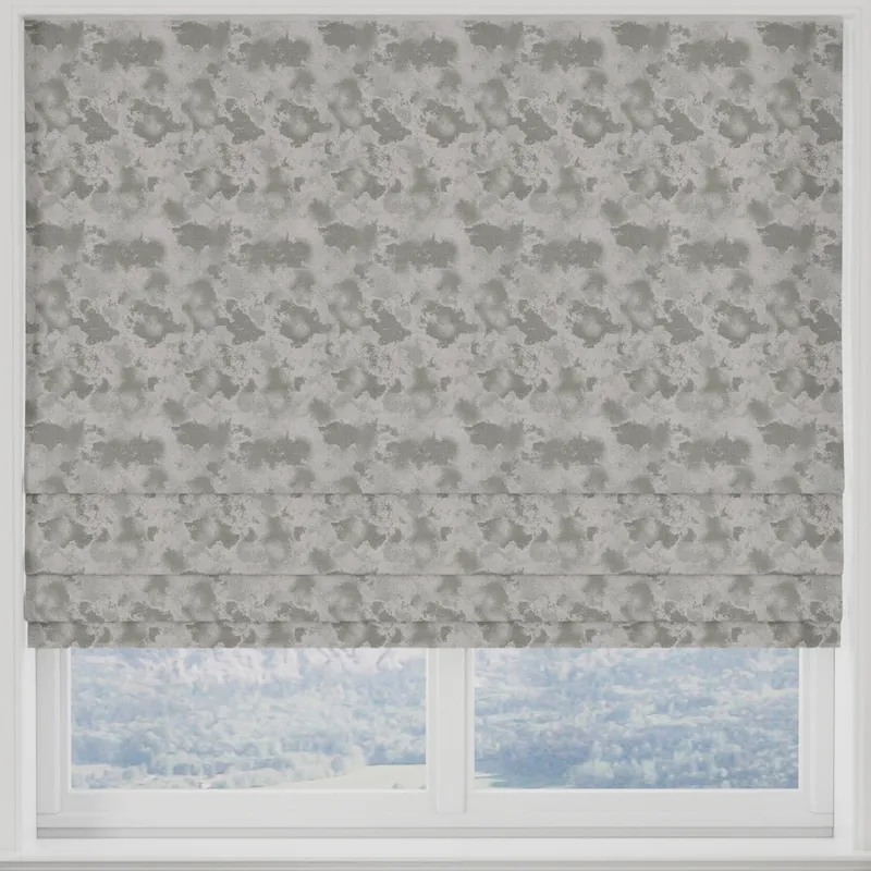 Moondust Made To Measure Roman Blind Chrome