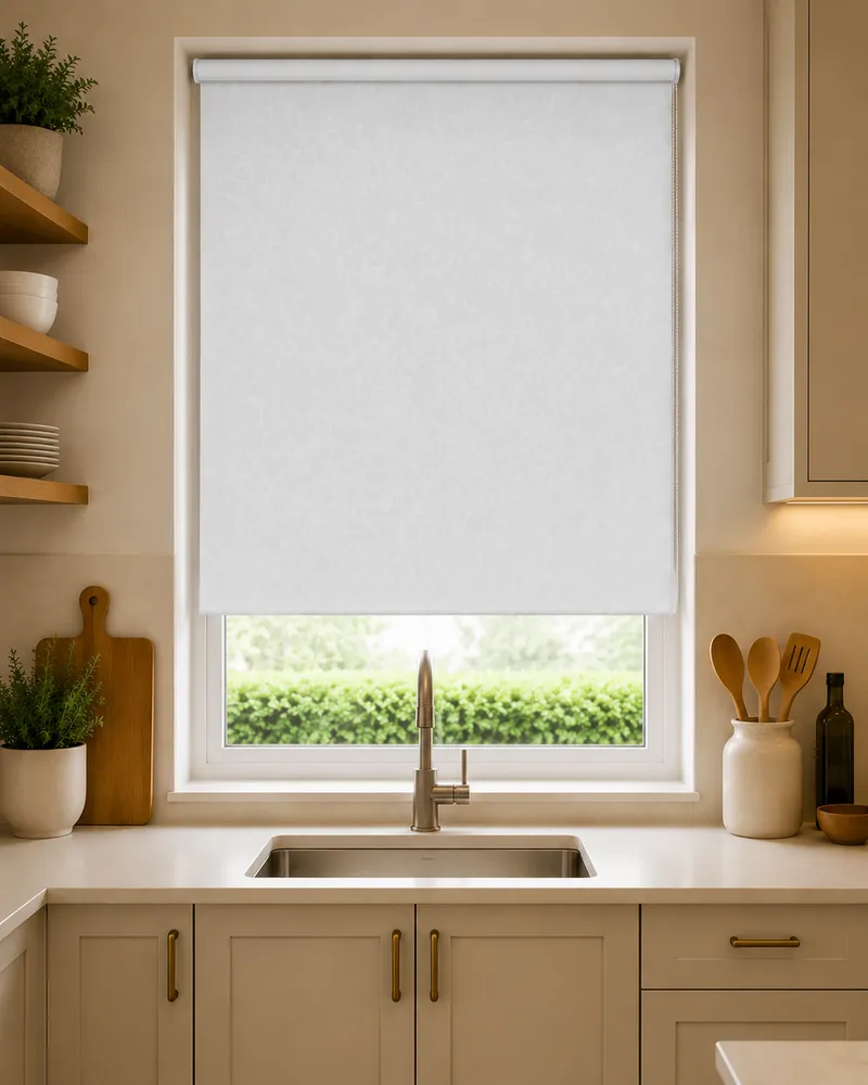 Isla Sorbet - Pvc Blackout Waterproof Roller Blind