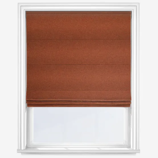 Moon Earth Bronze Roman Blind