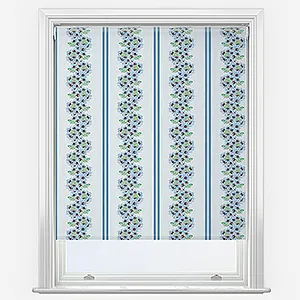 Sonova Studio Sunflower Vine French Blue Roller Blind