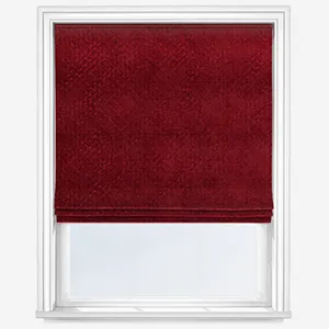Fibre Naturelle Romeo Claret Roman Blind