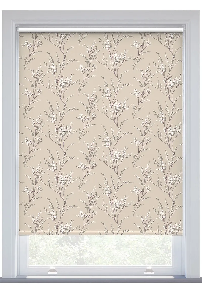 Laura Ashley Pussy Willow Natural Roller Blind