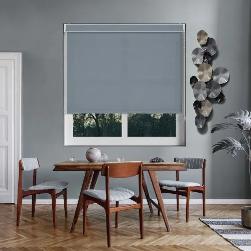 Luxe Fog Pelmet Roller Blind