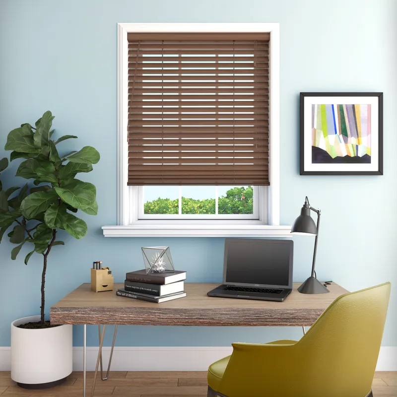 Auburn Wooden Blinds 50mm Slats Ladder Cords