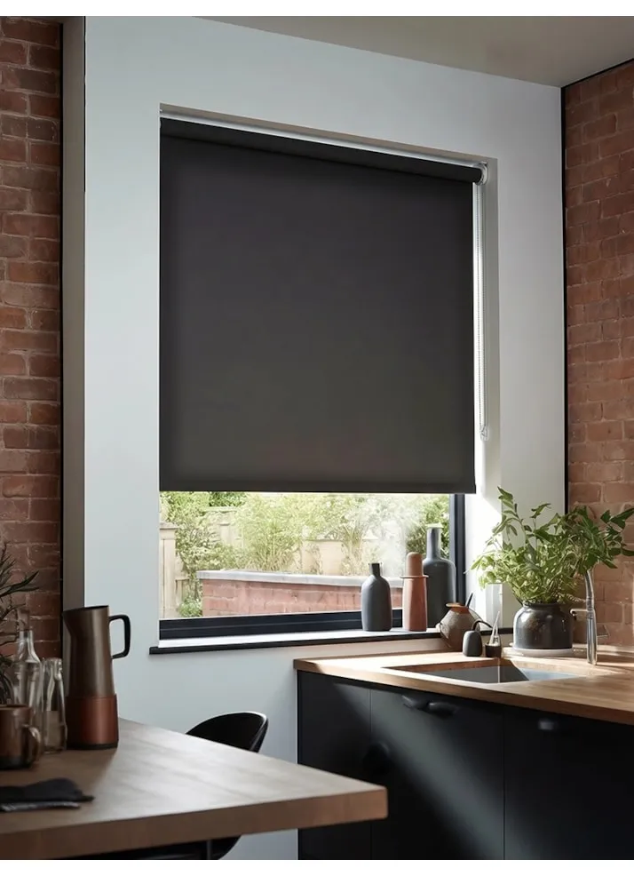 Scuttle Black Daylight Roller Blind