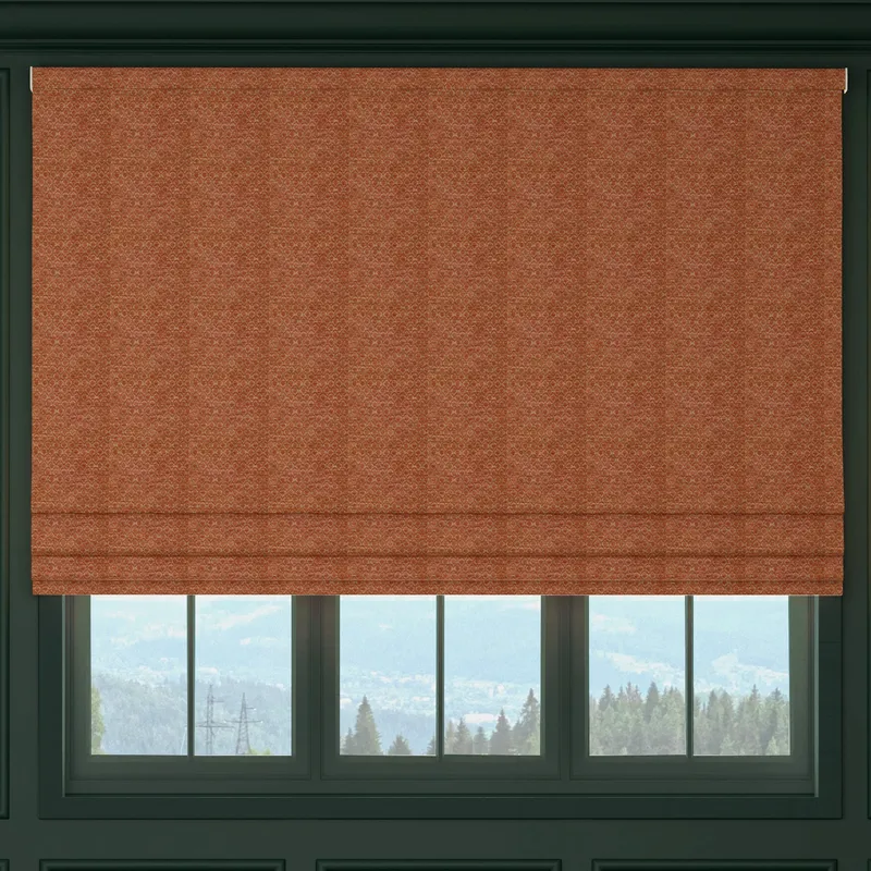 House Llewelyn-bowen Divina Made To Measure Roman Blind Burnt Orange