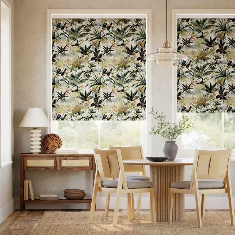Toucan Velvet Jungle Roller Blind
