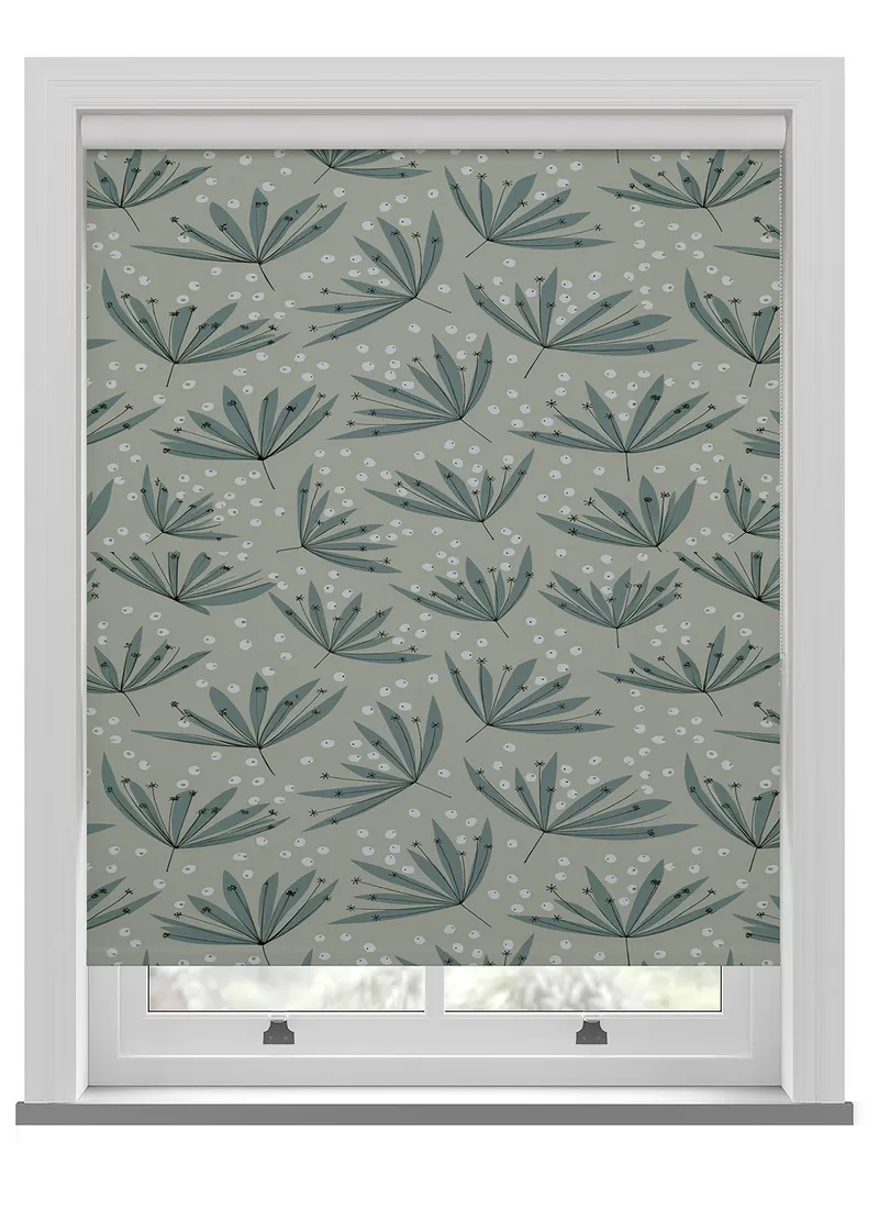 Miss Print Wildflower Thyme Roller Blind