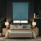 Click2shade Complete Blackout William Morris Willow Aegean Roller Blind