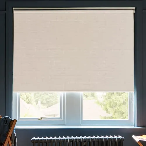 Alara Biscuit (Blackout) Blackout Roller Blinds