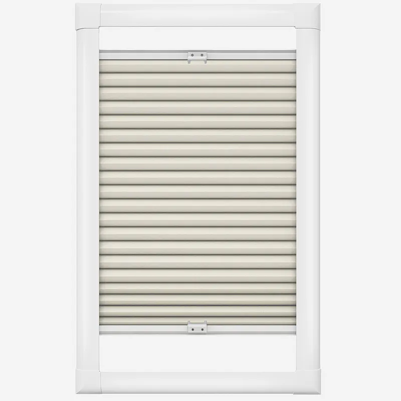 Festival Esp Ivory Blackout Perfect Fit Pleated Blind