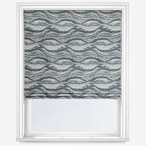 Pescara Indigo Roman Blind