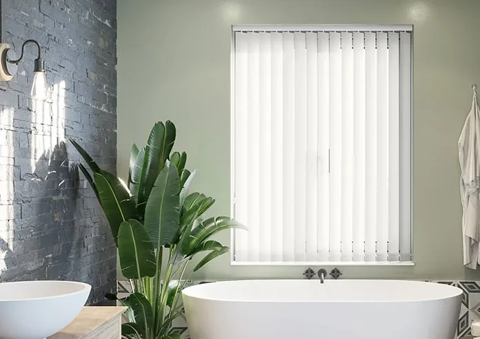 Bordeaux Lily - Vertical Blind