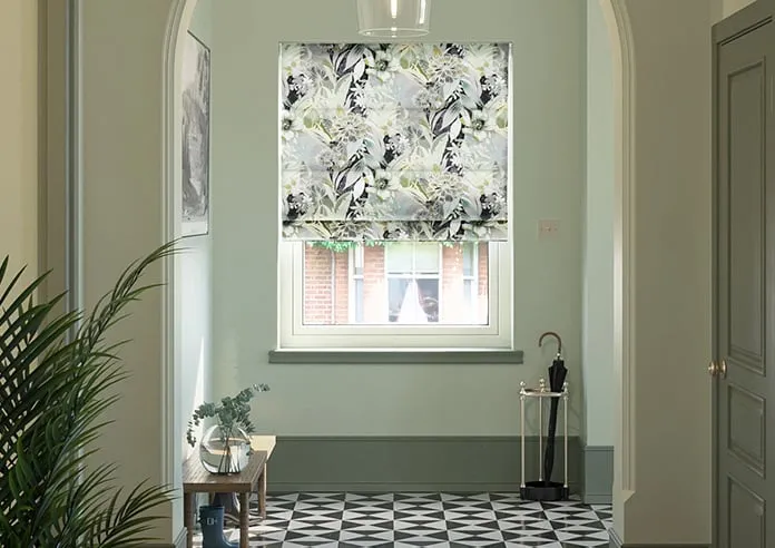 Bali Green - Roman Blind