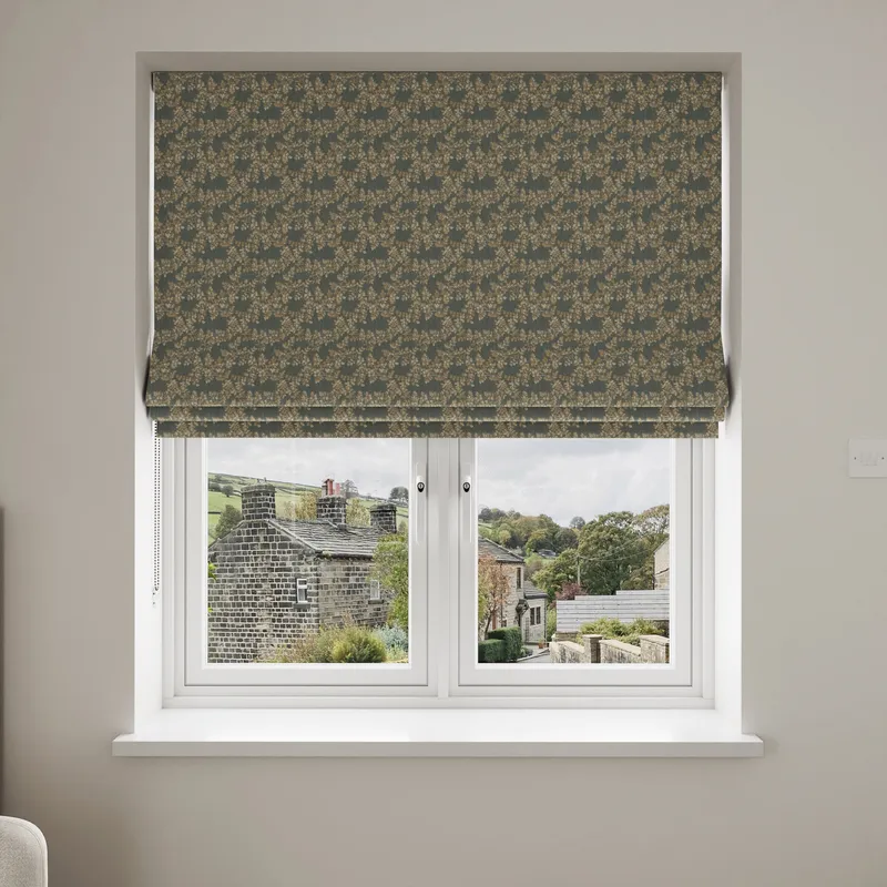 Laura Ashley Burnham Woven Fern Blinds Uk