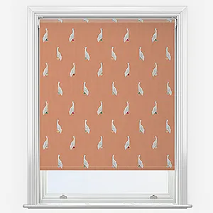 Sonova Studio Silly Goose Orange Marmalade Roller Blind