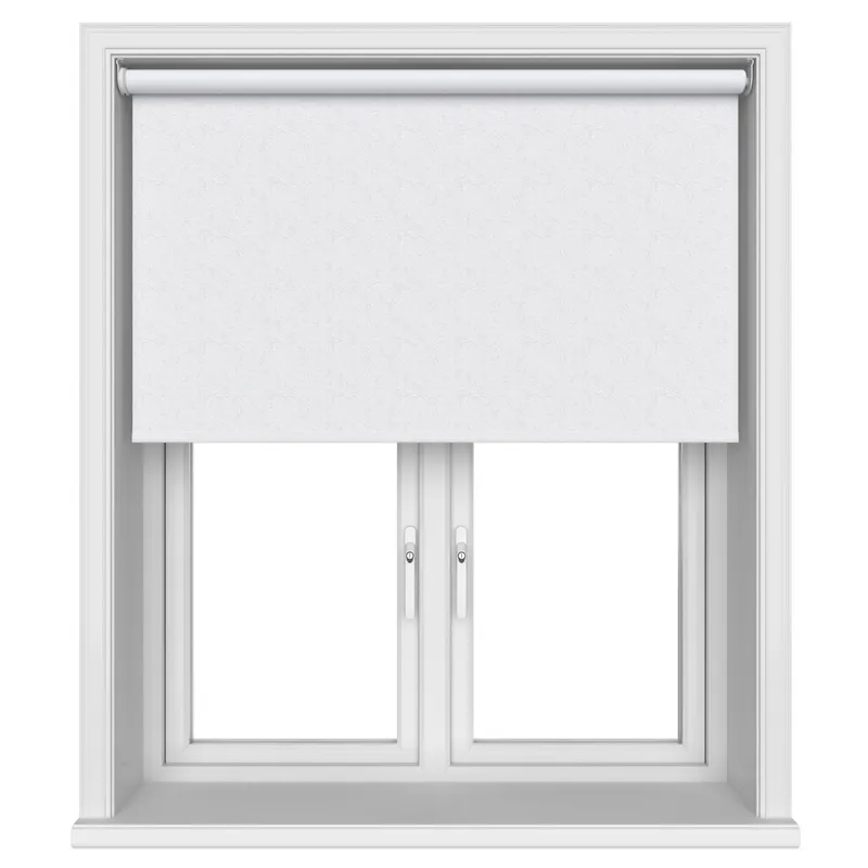 Odyssey Blackout White Motorised Roller Blind