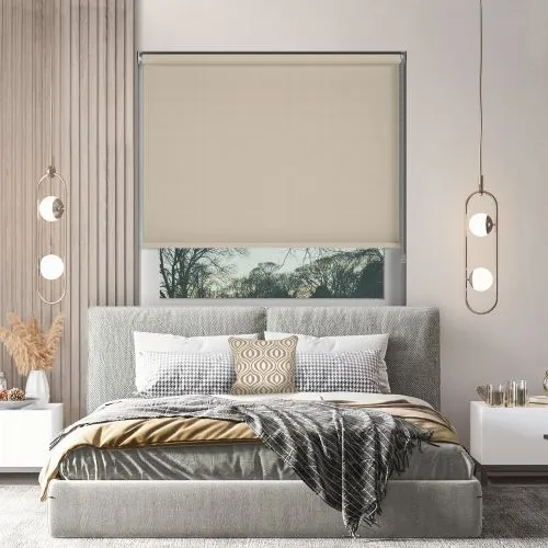 Bedtime Sandstone Beige Roller Blind
