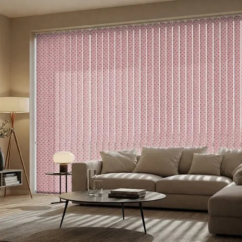 Ada Cherry Light Filtering Vertical Blinds