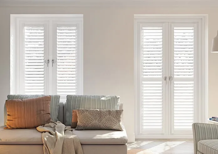 Sierra Ice White - Perfect Fit Shutter Blind
