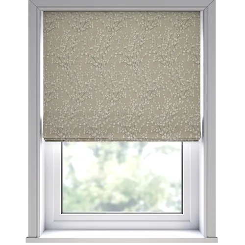 Catkin Praline Deluxe Roman Blinds