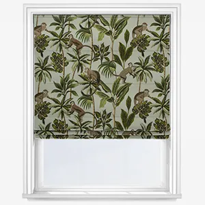 Monkey Natural Roman Blind