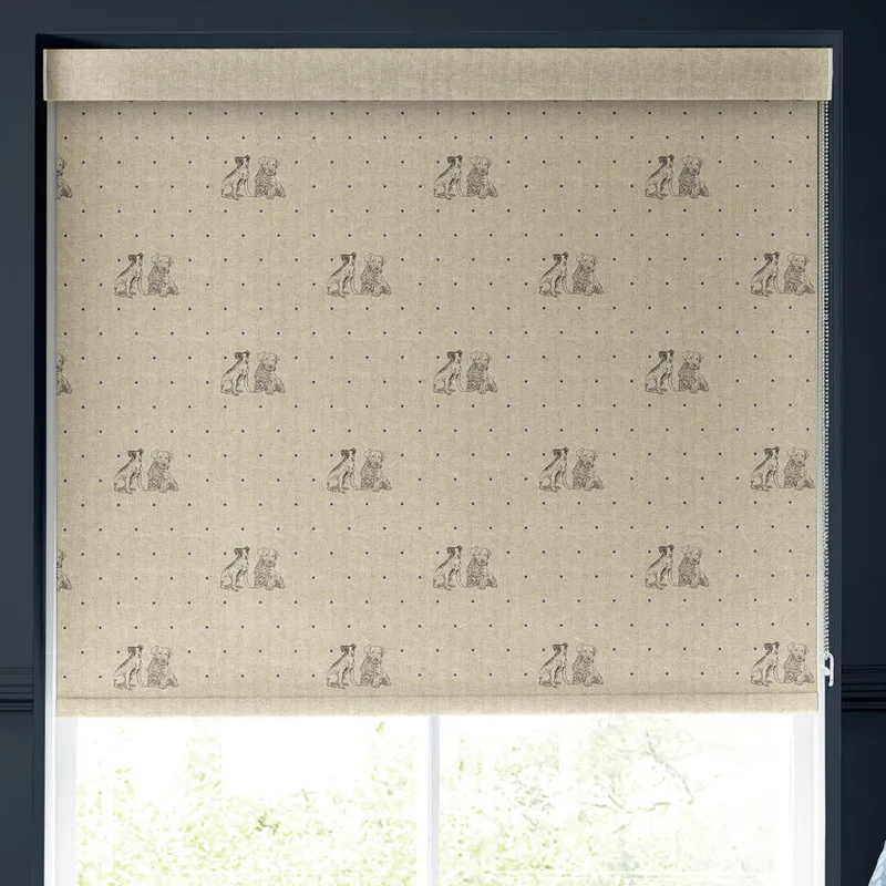 Emily Bond Millie Translucent Made To Measure Roller Blind Indigo