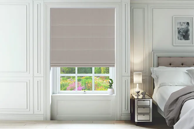 Cyrus Beige - Woven Roman Blind