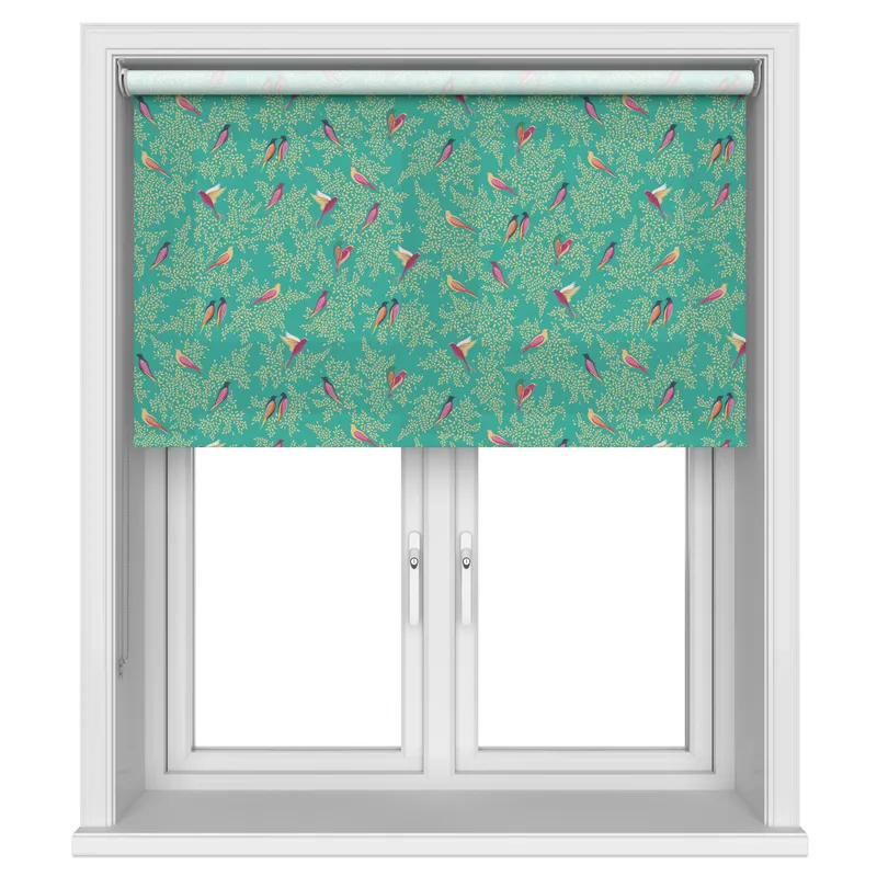 Sara Miller Green Birds Blinds Uk